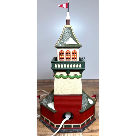 Department 56 Santas Lookout Tower North Pole Series - Picture 3 of 6